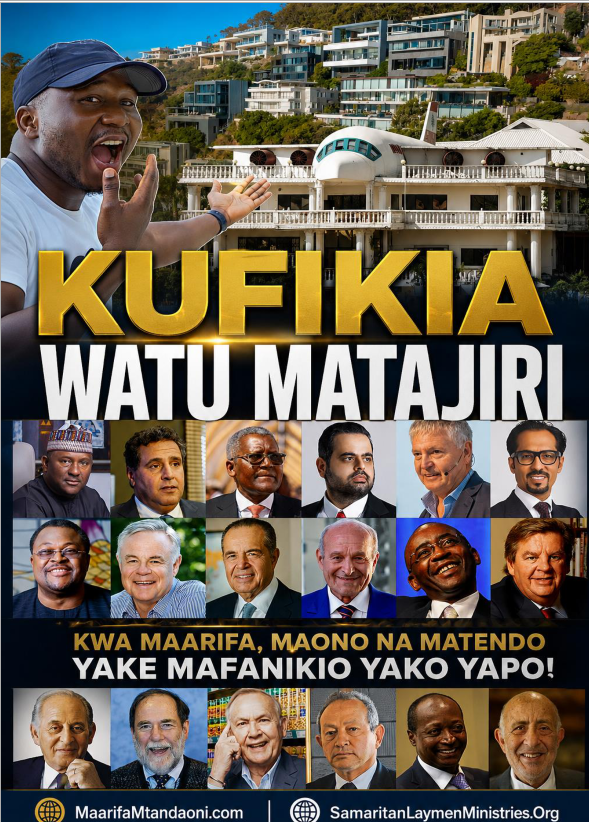 cover of KUFIKIA WATU MATAJIRI KWA INJILI-USIOGOPE, WANA KIU YA INJILI WAOMBEE KWANZA